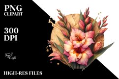 Detailed Gladiolus Clipart Product Image 3