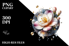 Glossy Freesia PNG Product Image 2