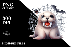 Funny Cute Walrus Clipart Product Image 2