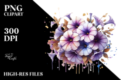 Petunia Flower, Transparent PNG Product Image 2