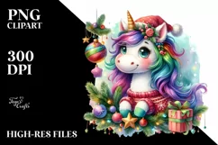 Vibrant Goofy Unicorn PNG Product Image 2