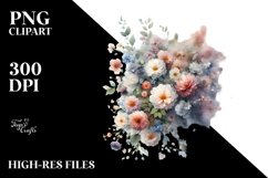 Flower with Flowers PNG Product Image 2
