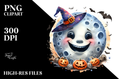 Funny Halloween Moon Product Image 2