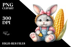 Baby Bunny Clipart Product Image 3