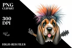 Funny Baby Bloodhound Punk Singer Product Image 1