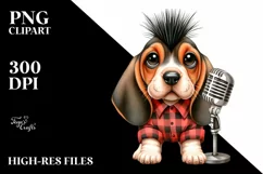 Funny Baby Bloodhound Punk Singer Product Image 3