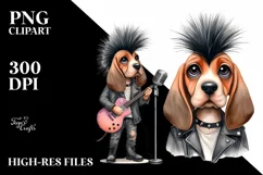 Funny Baby Bloodhound Punk Singer Product Image 3