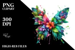Vibrant Abstract Butterfly PNG Product Image 3