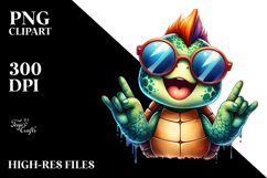 Funny Turtle Sunglasses Rocker Product Image 2