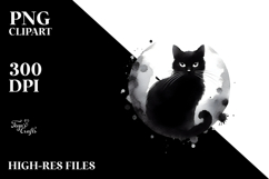 Cute Baby Cat Halloween PNG Product Image 2