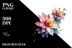 Pastel Glossy Daffodil PNG Product Image 2