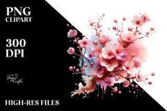 Abstract Shiny Cherry Blossom Product Image 2