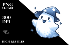 Cute Ghost Image, PNG File Product Image 2