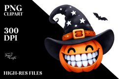 Funny Halloween Hat Clipart Product Image 1