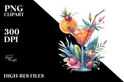 Creative Cocktail PNG Product Image 2