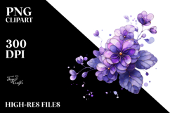 Violet Splash PNG Product Image 2