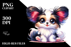 Cute Papillon, Transparent PNG Product Image 2