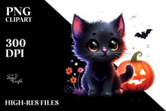 Simple Halloween Black Cat Product Image 3