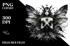 Gothic Fairy PNG Product Image 2
