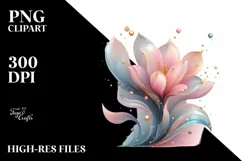 Pastel Shiny Tulip, Transparent PNG Product Image 1