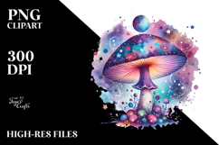 Colorful Magical Celestial Mushroom Splash Product Image 2