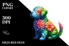 Vibrant Puppy PNG Product Image 2