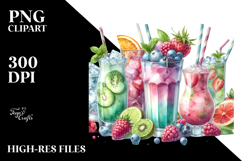 Creative Frozen Cocktail PNG Product Image 2