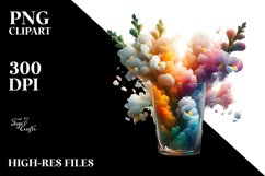 Snapdragon Sublimation Clipart Product Image 1