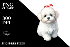 Cute Miniature Schnauzer with Christmas Gifts, Transparent Product Image 2