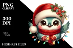 Retro Baby Hummingbird PNG Product Image 2