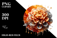 Glossy Marigold PNG Product Image 2