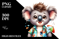 Cute Baby Koala PNG Product Image 2