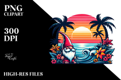 Retro Tropical Gnome PNG Product Image 2