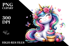 Vibrant Unicorn, Transparent PNG Product Image 2