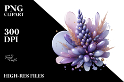 Abstract y Lavender PNG Product Image 2