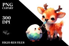 Cute Baby Elk | Clipart Product Image 1