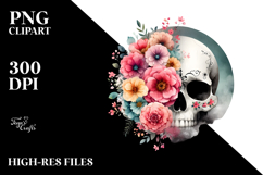 Digital Painting Cute Skull Product Image 2
