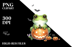 Simple Watercolor Frog PNG Product Image 2