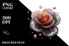 Abstract y Rose in Watercolor Product Image 2