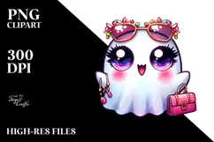 Funny Cute Ghost PNG Product Image 2