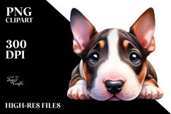 Baby Bull Terrier Caricature | Sublimation Clipart Product Image 3