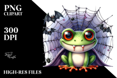 Cute Frog Clipart Product Image 2