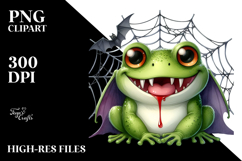 Cute Frog Clipart Product Image 2