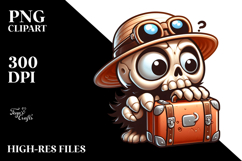 Ridiculously Cute Skull PNG Product Image 2