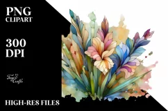 Wooden Stained Gladiolus, Transparent PNG Product Image 1