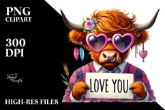 Highland Calf, Detailed PNG Product Image 2