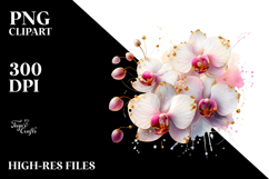 Orchid Splash PNG Product Image 2