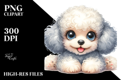 Happy Poodle, High-Res PNG Product Image 2