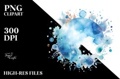 Colorful Watercolor Splash | Clipart Product Image 1