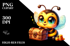 Goofy Baby Bee, Transparent PNG Product Image 2